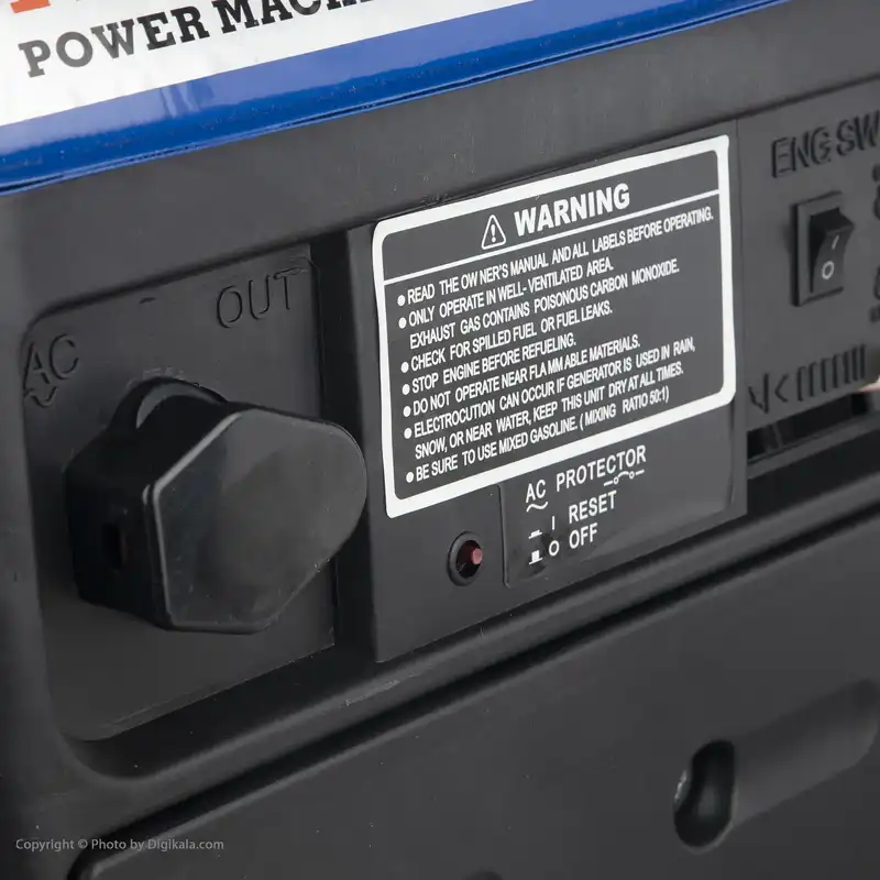 موتور برق بنزینی تایگر مدل TG1200