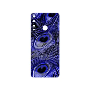 MAHOOT Purple Feather Cover Sticker for Huawei Y6p