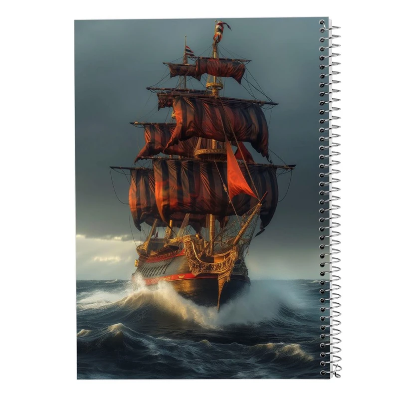 دفتر نقاشی 50 برگ مدوپد مدل کشتی کد DF15114