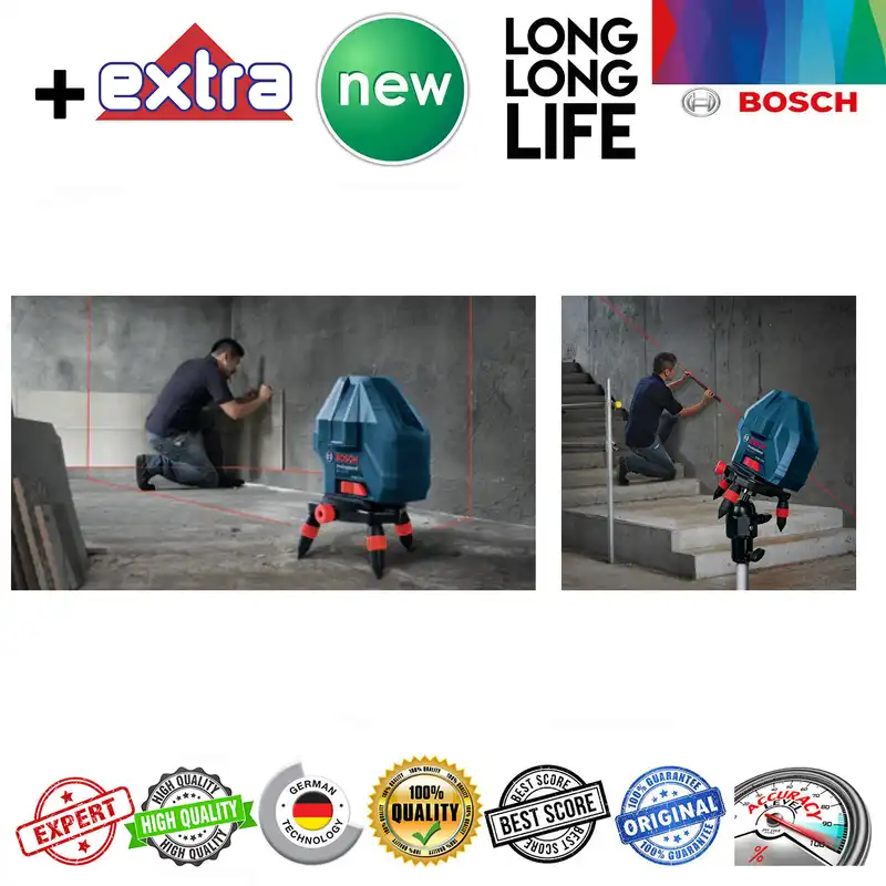 تراز لیزری ترکیبی بوش مدل GLL 3/15 X