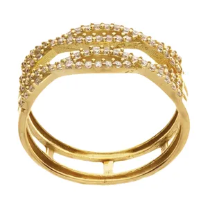 انگشتر طلا 18 عیار زنانه میو گلد مدل GD964-56