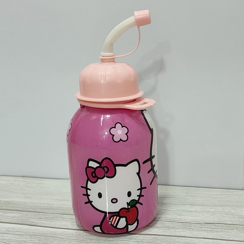 لیوان کودک مدل نی دار طرح کیتی کد 0002