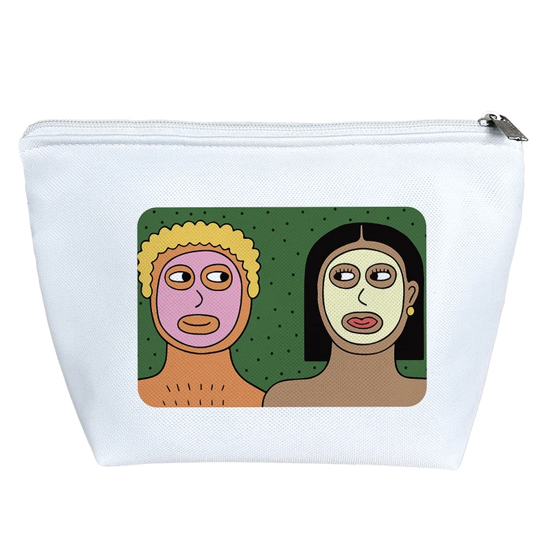 کیف لوازم آرایش دخترانه خندالو مدل روتین پوستی کد 7146