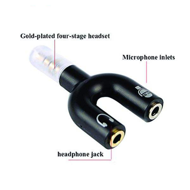 مبدل میکروفون و هدفون مدل Hooger Pro