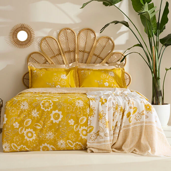 سرویس روتختی 2 نفر 6 تکه کاراجا هوم مدل Vespera