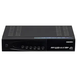 گیرنده دیجیتال کنکورد پلاس مدل DB-6000HDD به همراه آنتن رومیزی پروویژن DVB-T601 هدیه