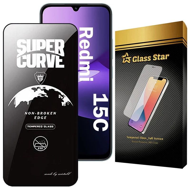 محافظ صفحه نمایش گلس استار مدل GSUC20 مناسب برای گوشی موبایل شیائومی Redmi 15C 4G / 5G