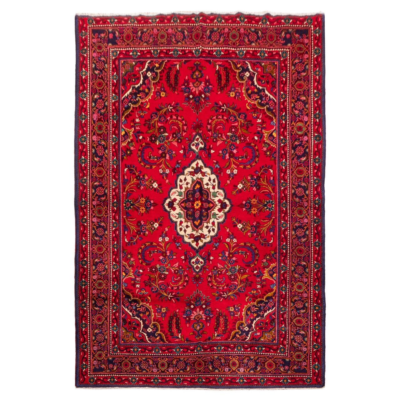 فرش قدیمی  دستباف شش و نیم متری سی پرشیا کد 185177 یک جفت