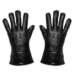 دستکش موتورسواری مدل چرم 114