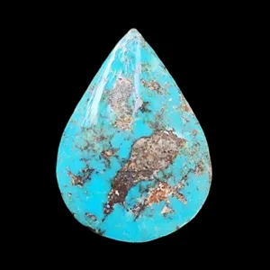 سنگ فیروزه نیشابور مدل اشکی کد 8880