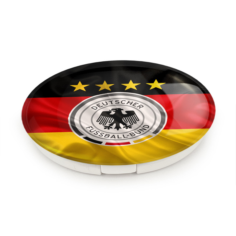 آینه جیبی خندالو طرح تیم ملی آلمان مدل تاشو کد 2021