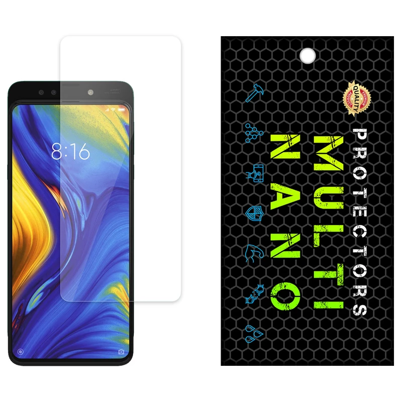 محافظ صفحه نمایش شفاف مولتی نانو مدل X-S1N مناسب برای گوشی موبایل شیائومی Mi Mix 3