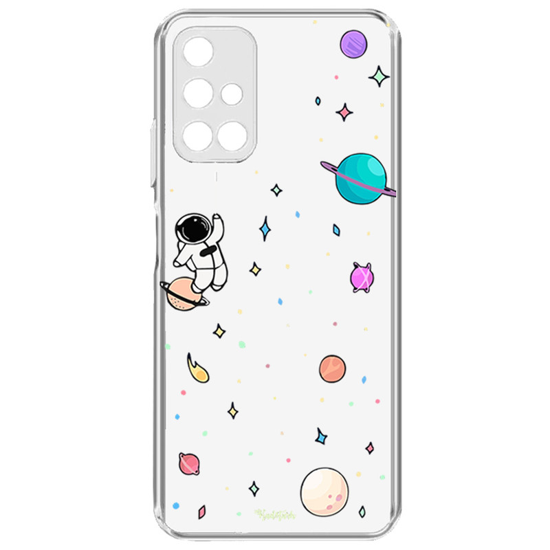 کاور طرح Spaceman مناسب برای گوشی موبایل سامسونگ  Galaxy A71