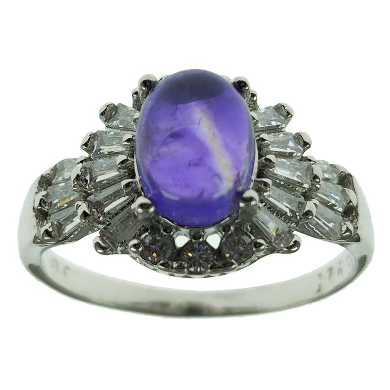 انگشتر نقره زنانه سلین کالا مدل آمتیس کد 37