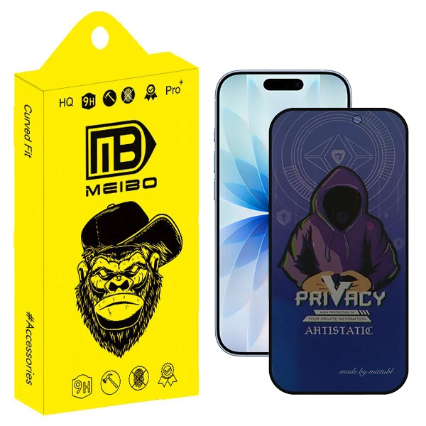 محافظ صفحه نمایش حریم شخصی میبو مدل Antistatic View مناسب برای گوشی موبایل اپل IPhone 17 pro