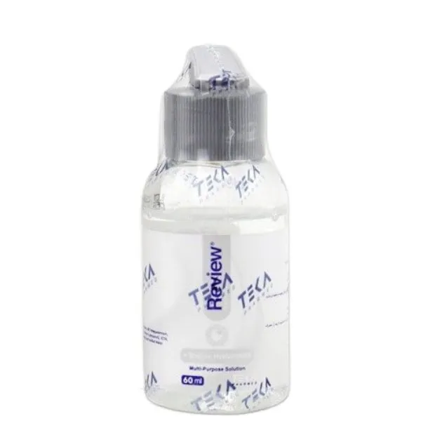 محلول شستشوی لنز ریویو مدل hyaluronic حجم 60 میلی لیتر
