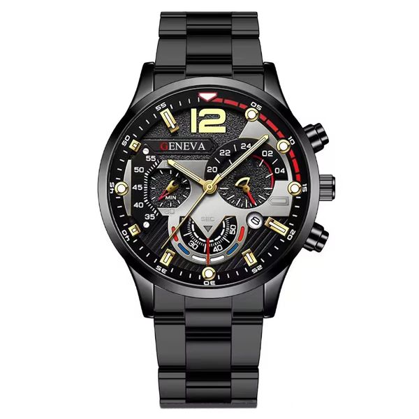 ساعت مچی عقربه‌ای مردانه کوارتز مدل لوکس کد GEN-MESH-1