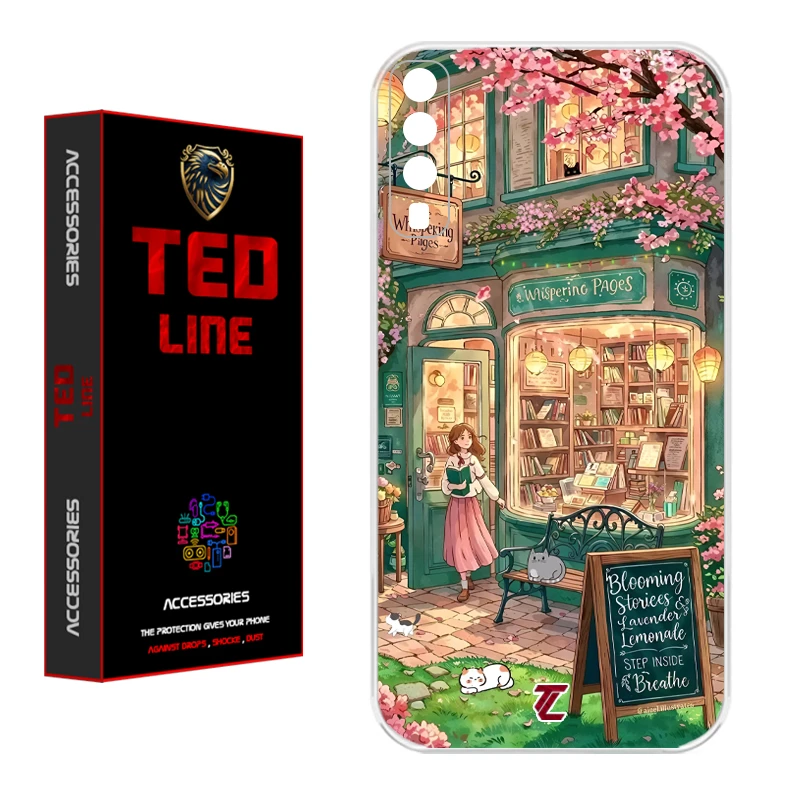 کاور تدلاین طرح دختر کد 1225 مناسب برای گوشی موبایل سامسونگ Galaxy A50S / A50 / A30S