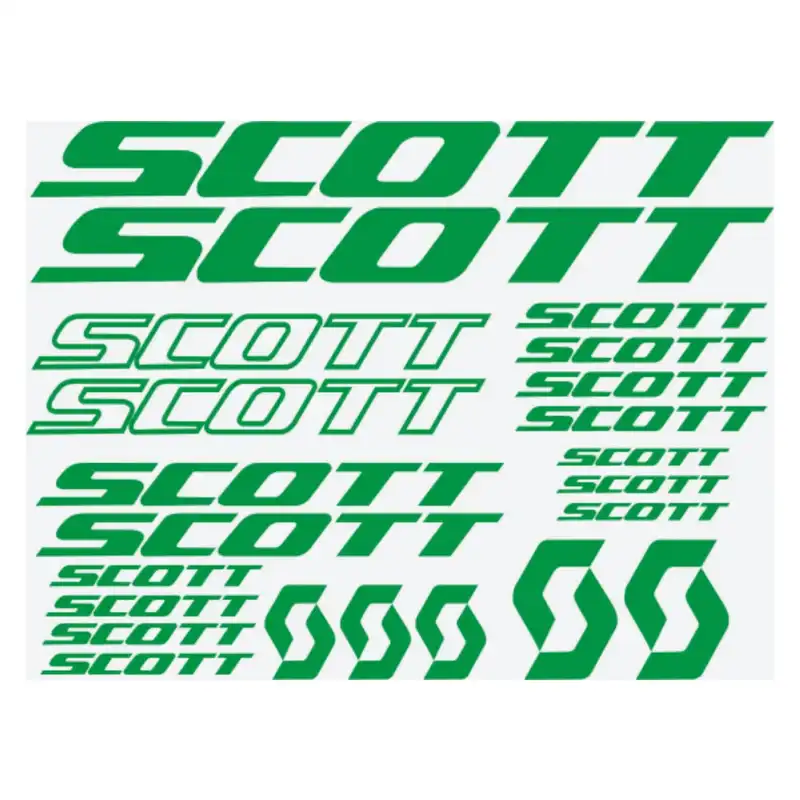 برچسب شبرنگ بدنه دوچرخه کد 70 بسته 22 عددی