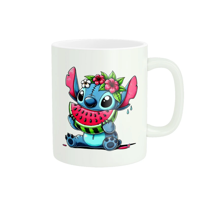 ماگ پادآفرین مدل کارتون استیچ و لیلو Stitch کد PM3849