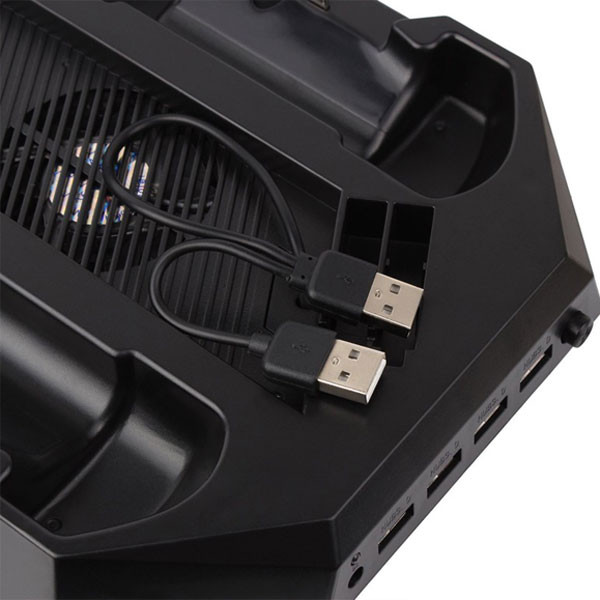 پایه شارژر و خنک کننده کنسول پلی استیشن فت مدل kh-10 3