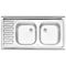 آنباکس سینک ظرفشویی ایلیا استیل مدل 221 روکار در تاریخ ۰۹ دی ۱۴۰۲