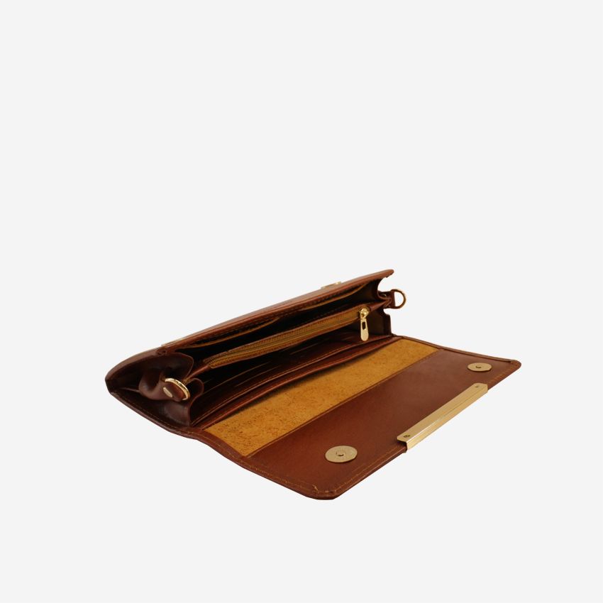 کیف دوشی زنانه چرم آرا مدل zj051 کد k -  - 41