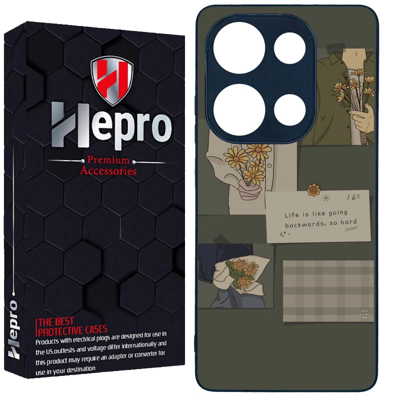 کاور هپرو طرح فانتزی مدل TPU مناسب برای گوشی موبایل شیائومی REDMI NOTE 13 PRO 4G