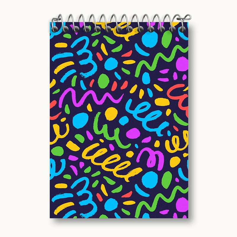 دفتر یادداشت 50 برگ خندالو مدل فانتزی کد N669