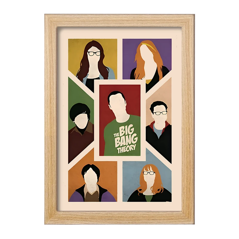 تابلو خندالو مدل تئوری بیگ بنگ کد F10540