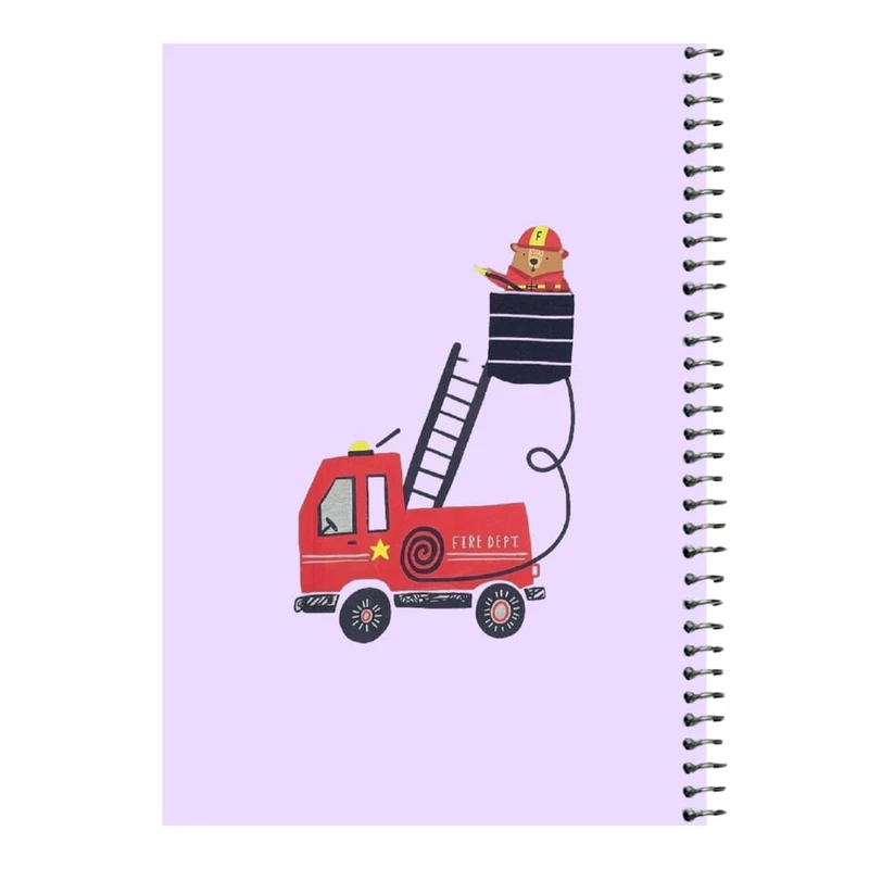 دفتر مشق 80 برگ اس جی مدل خرس   