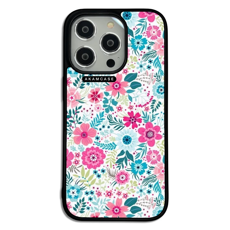 کاور آکام مدل AMC-WA14PRO-FLOWERS2 مناسب برای گوشی موبایل اپل iPhone 14 Pro