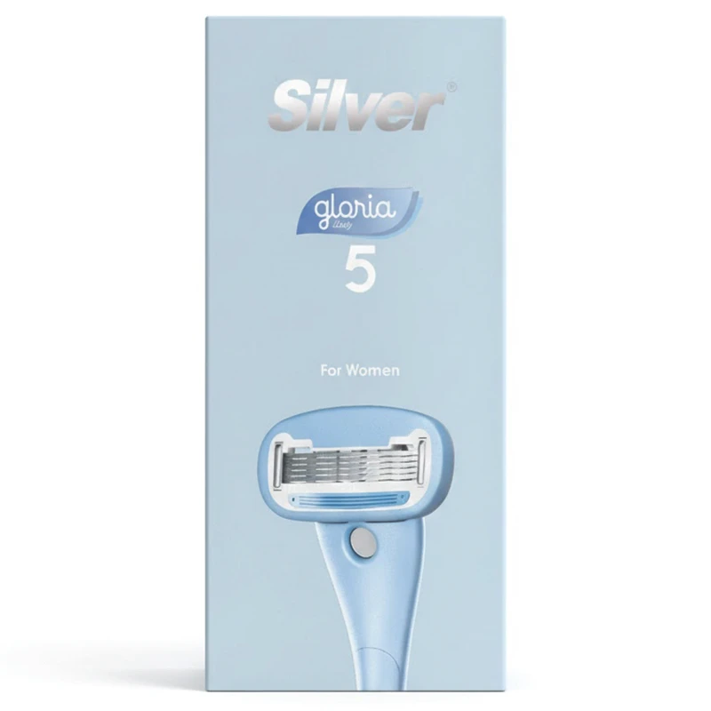 خود تراش سیلور مدل gloria5 system به همراه تیغ یدک