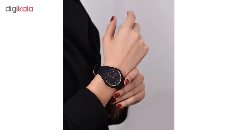ساعت مچی عقربه ای زنانه کد Ice-Bk
