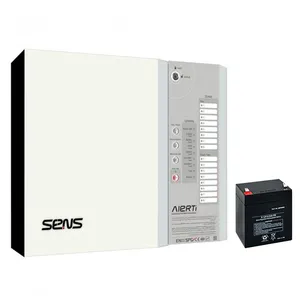 مرکز کنترل اعلام حریق سنس مدل ALERTI به همراه باطری 12 ولت