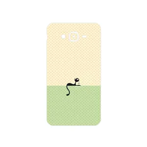 MAHOOT Minimal Internet Cat Icon Cover Sticker for Samsung Galaxy J7 Core
