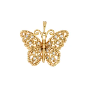 آویز گردنبند زنانه ژوپینگ مدل پروانه