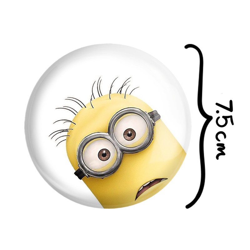 آینه جیبی خندالو مدل مینیون Minions  کد 2449