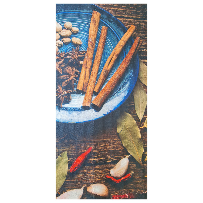 فرش پارچه ای مدل فرشینه طرح آشپزخانه کد 4070