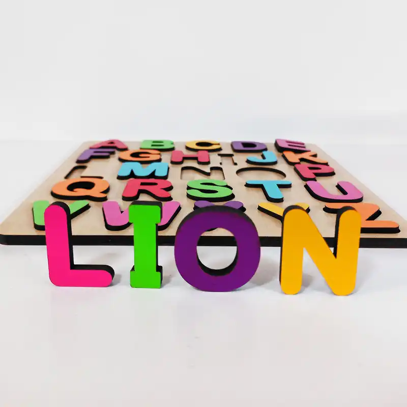 بازی آموزشی انگلیسی مدل  الفبای حروف بزرگ کد P12