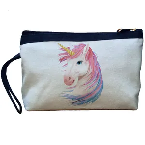 کیف لوازم آرایش زنانه آی تمر مدل اسب تک شاخ کد 48