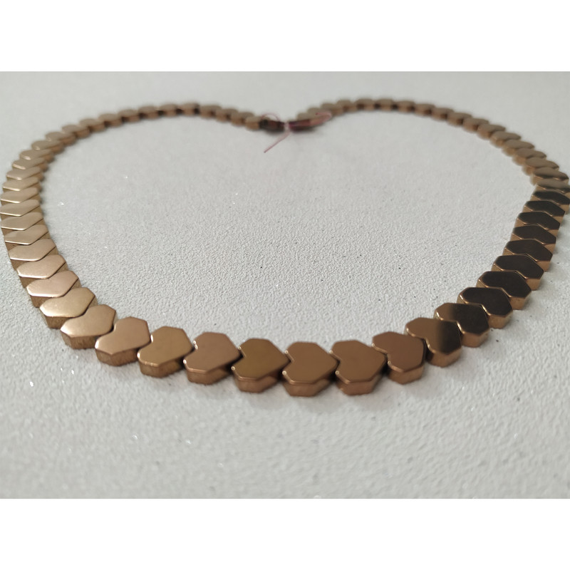 ریسه سنگ هماتیت طرح قلب کد HN1525