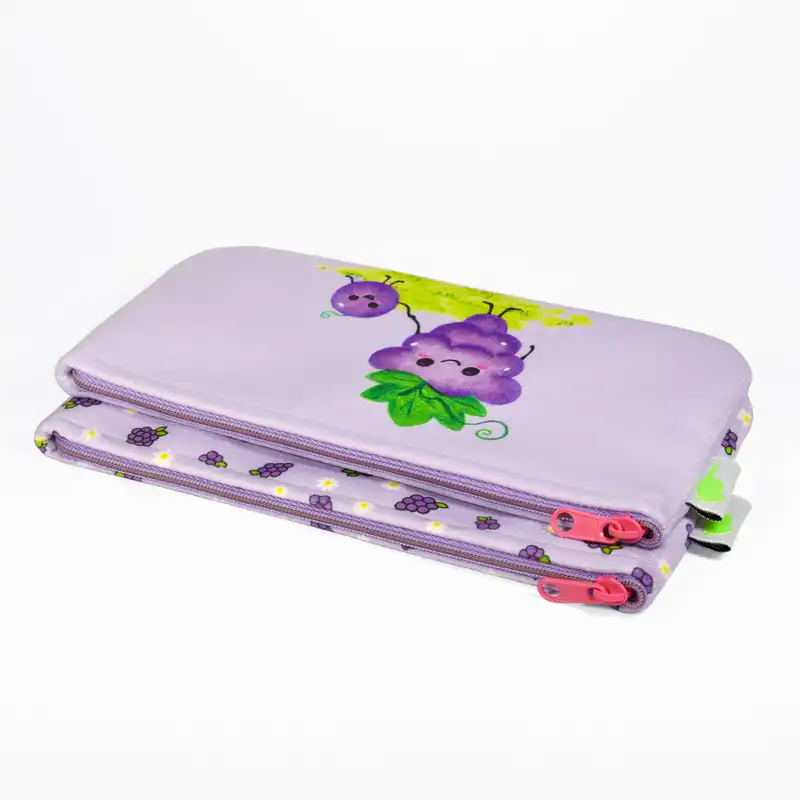 جامدادی طوطی دیزاین طرح انگور مدل دوقلو Milky-03