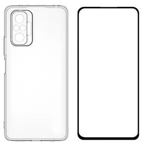 BLKN Cover For Xiaomi Redmi Note 10 Pro / Redmi Note 10 Pro Max With Screen Protector