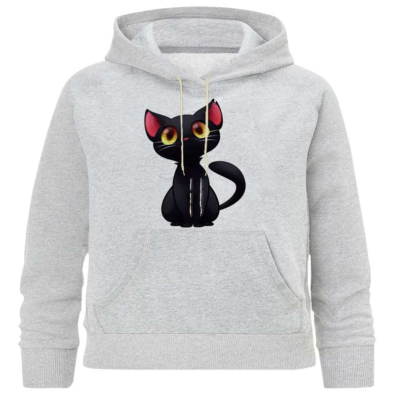 هودی دخترانه مدل M 134 گربه