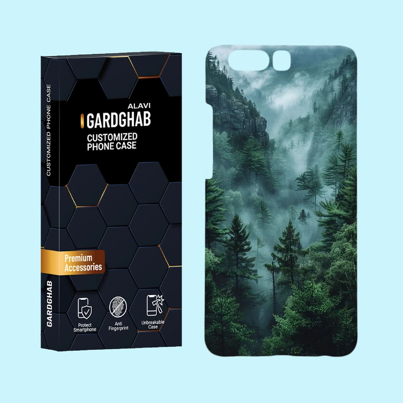 کاور گارد قاب علوی مدل منظره و طبیعت مناسب برای گوشی موبایل هواوی P10 Plus
