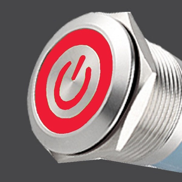 کلید مدل 8V-24V/ RED
