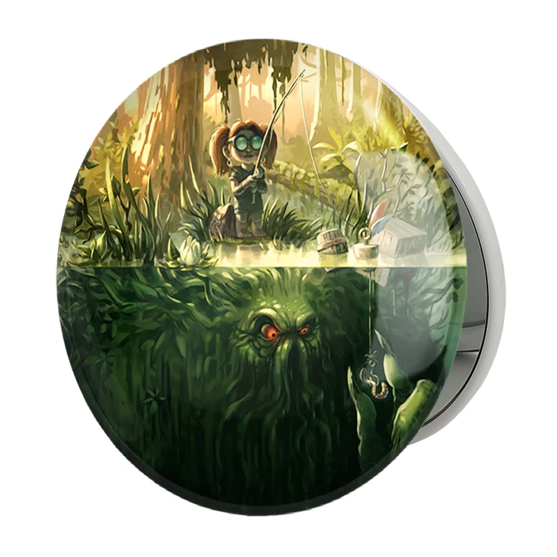 آینه جیبی خندالو طرح بازی دنیای وارکرفت (World of Warcraft) مدل تاشو کد 31858