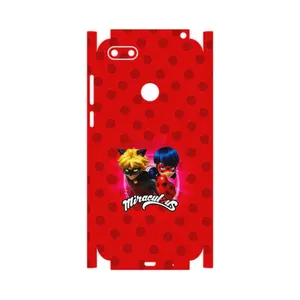 MAHOOT Ladybug and Cat Noir-FullSkin Cover Sticker for Motorola Moto E6 Play