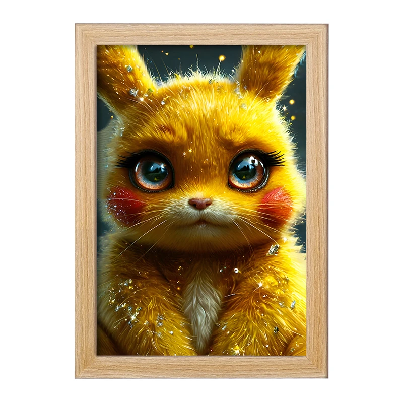 تابلو خندالو مدل انیمه پوکمون کد F8123